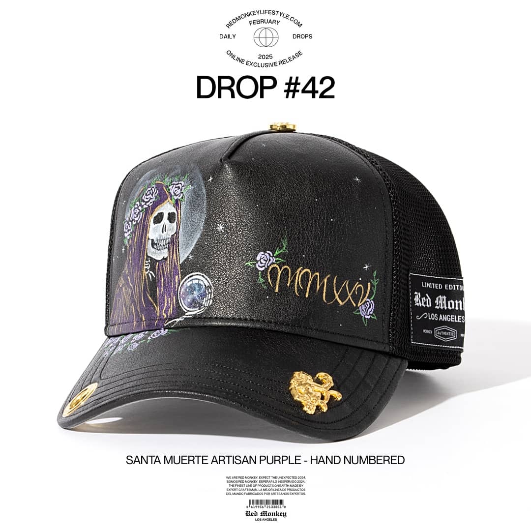 Santa Muerte Purple