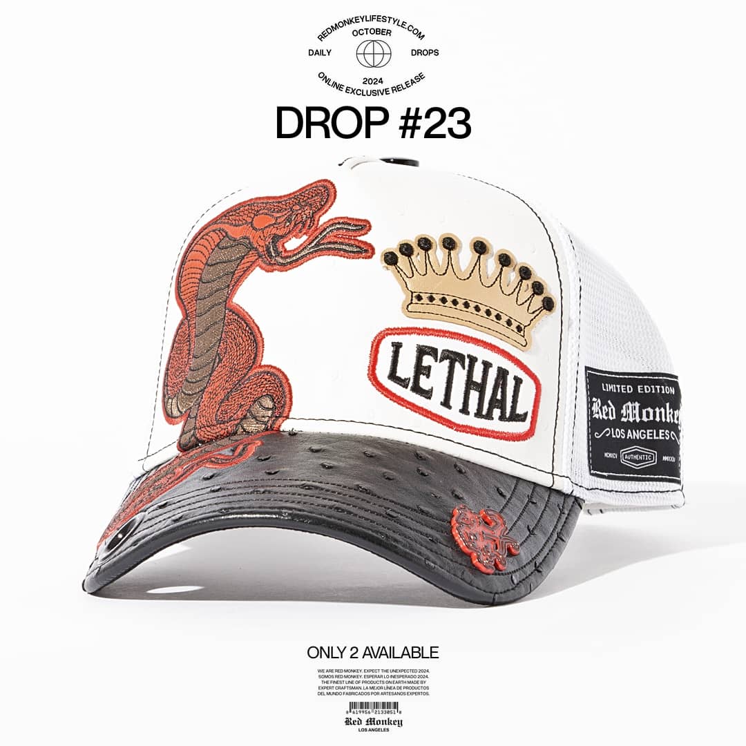 Lethal Cobra White Ostrich
