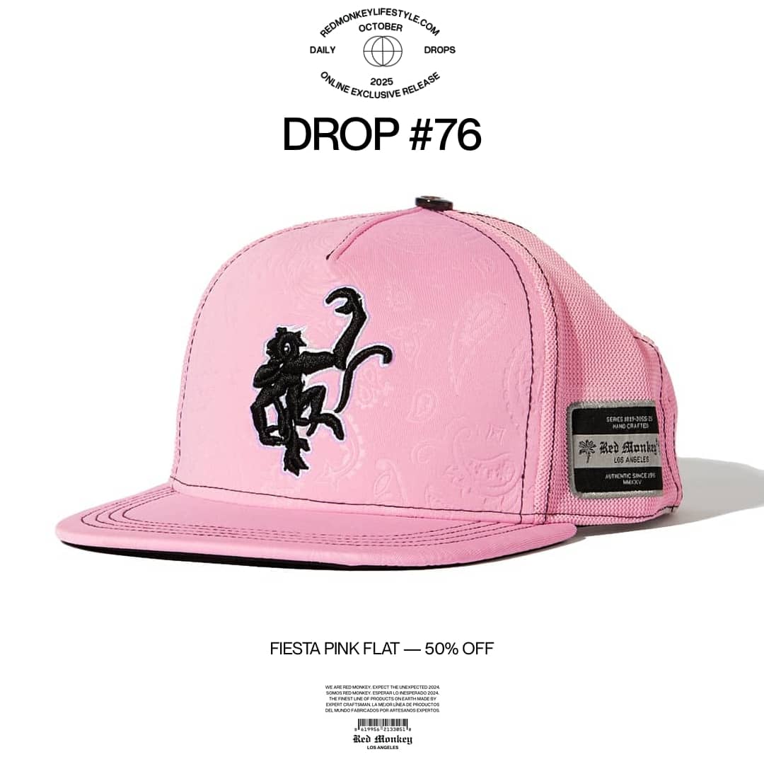 Fiesta Miami Flat Visor Pink