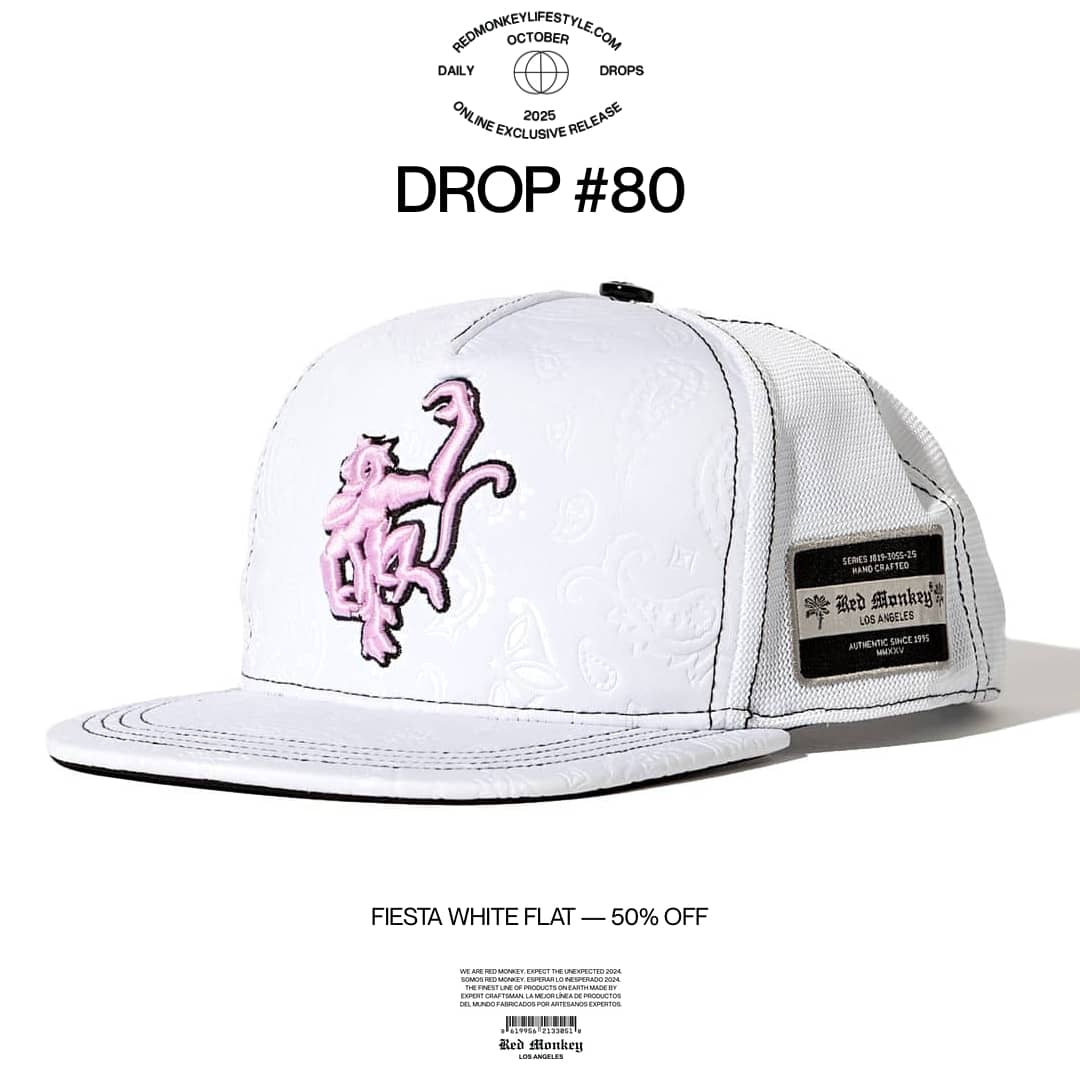 Fiesta Miami Flat Visor White